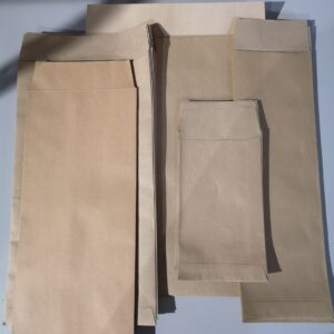 Enveloppes Kraft avec patte gommée