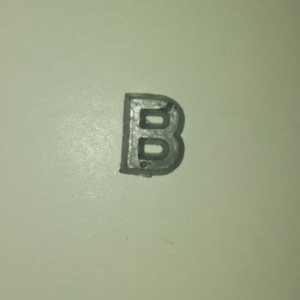 Alphabet Plomb 8 mm